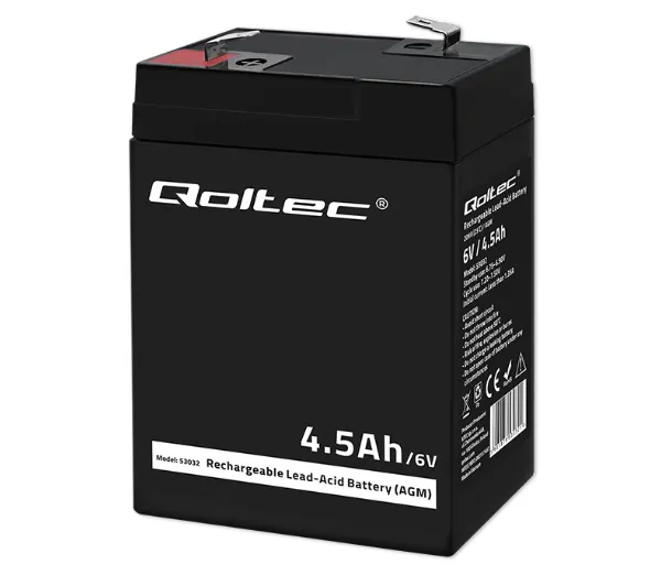 Qoltec 53032 AGM 6V 4.5Ah