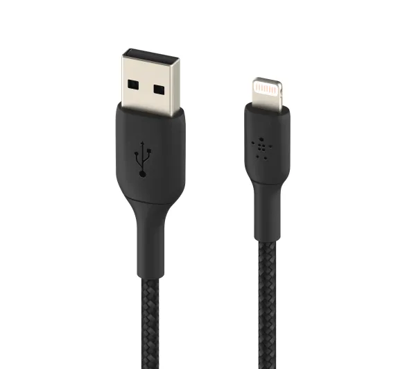 Belkin BoostCharge USB-A do Lightning 2m Czarny