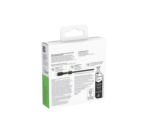 Belkin BoostCharge USB-A do Lightning 2m Czarny