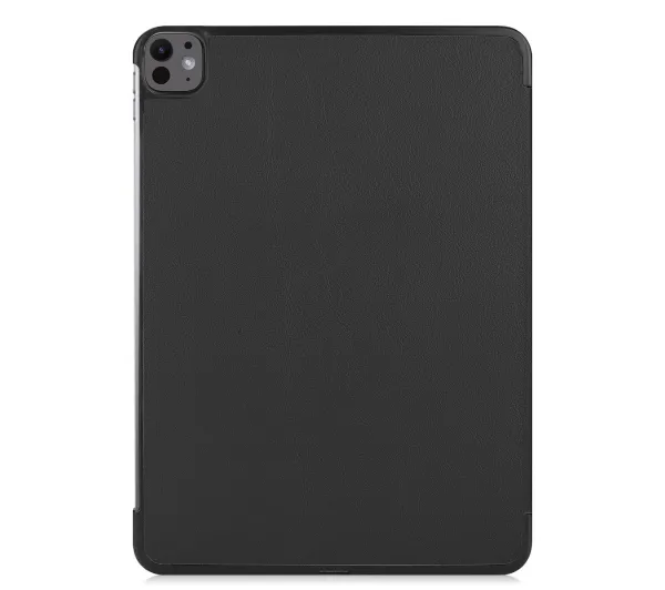 Bizon Case Tab Croc z klapką do iPad Pro 13" 2025 / 2024 Czarny