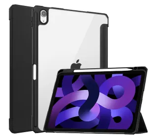 Bizon Case Tab Clear Matt z klapką do iPad Air 6 / Air 5 / Air 4 / iPad Pro 11 2018 Czarny