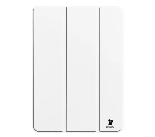 Bizon Case Tab Croc z klapką do iPad Pro 11" 2025 / 2024 Biały