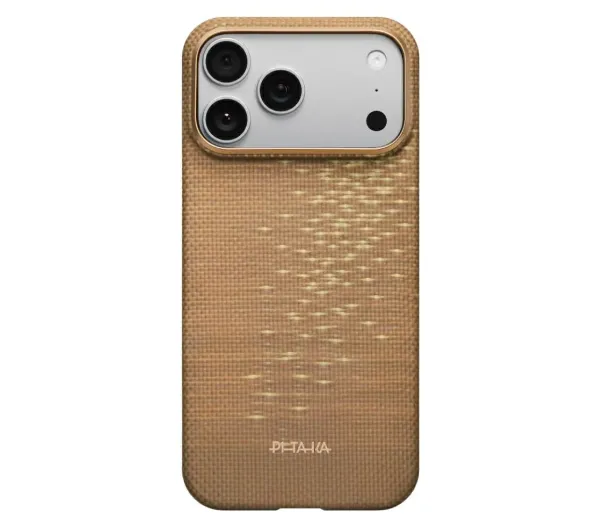 Pitaka Ultra-Slim MagSafe do iPhone 17 Pro Golden glint