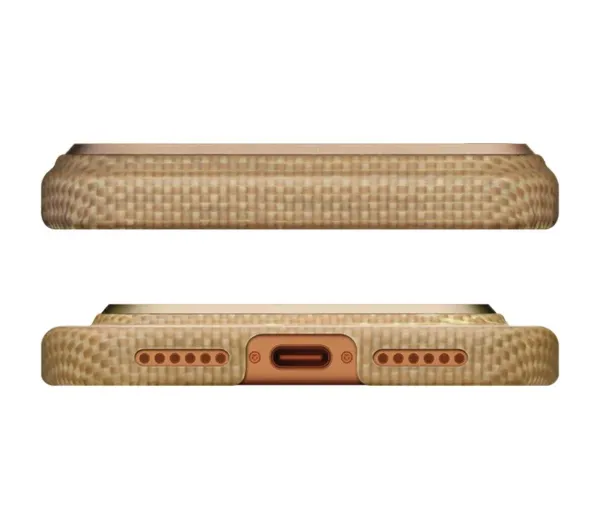 Pitaka Ultra-Slim MagSafe do iPhone 17 Pro Golden glint
