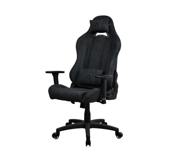 Arozzi Torretta Supersoft Pure Black Gamingowy do 120kg Tkanina Czarny