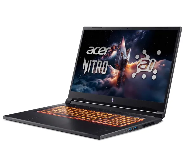 Acer Nitro V 17 AI ANV17-41 17,3" 165Hz Ryzen 7 260 16GB RAM 1TB Dysk SSD RTX5070 DLSS4 Win11 Czarny Funkcje AI - ⚡ EURO HIT CENOWY! ⚡ - Kup na Raty - RRSO 0%