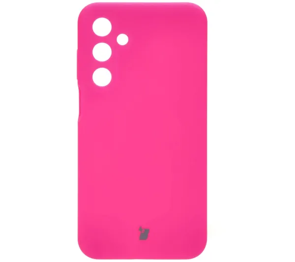 Bizon Soft Case do Samsung Galaxy M35 5G Neonowo-różowy