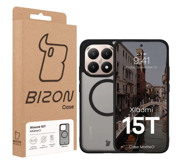 Bizon MatteO do Xiaomi 15T Przydymiony-czarny