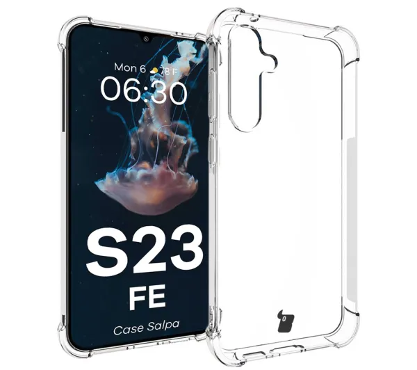 Bizon Salpa do Samsung Galaxy S23 FE Przezroczysty