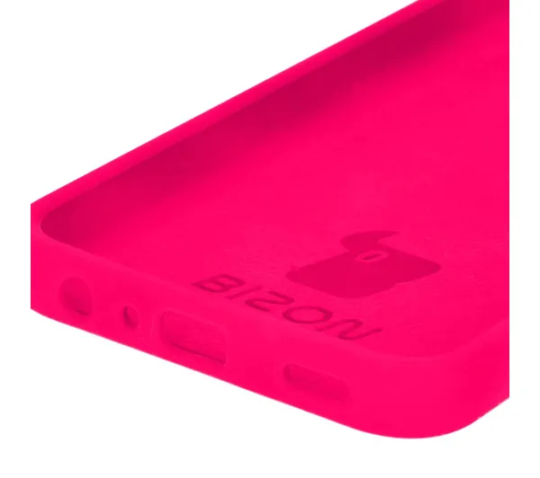 Bizon Soft Case do Samsung Galaxy A25 5G Neonowo-różowy
