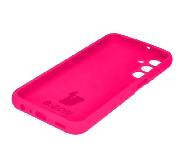 Bizon Soft Case do Samsung Galaxy A25 5G Neonowo-różowy