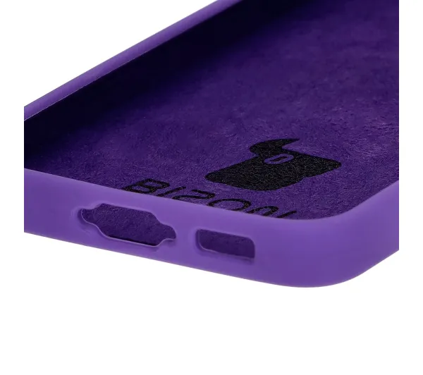 Bizon Soft Case do Samsung Galaxy S23 Fioletowy