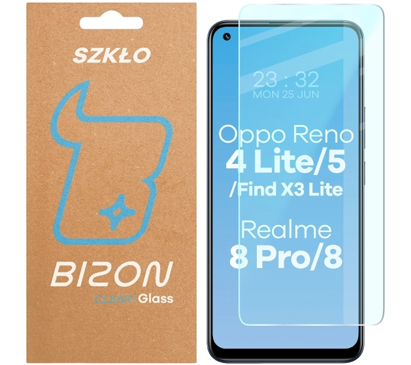 Bizon Clear do Oppo Reno 4 Lite / Reno 5 / Find X3 Lite / Realme 8 / 8 Pro