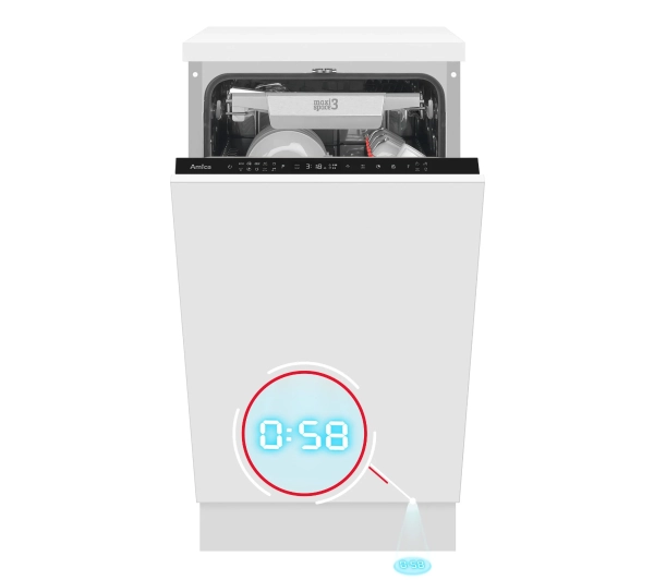 Zmywarki do zabudowy - Amica DIM48A10ELONSCiD 44,8cm