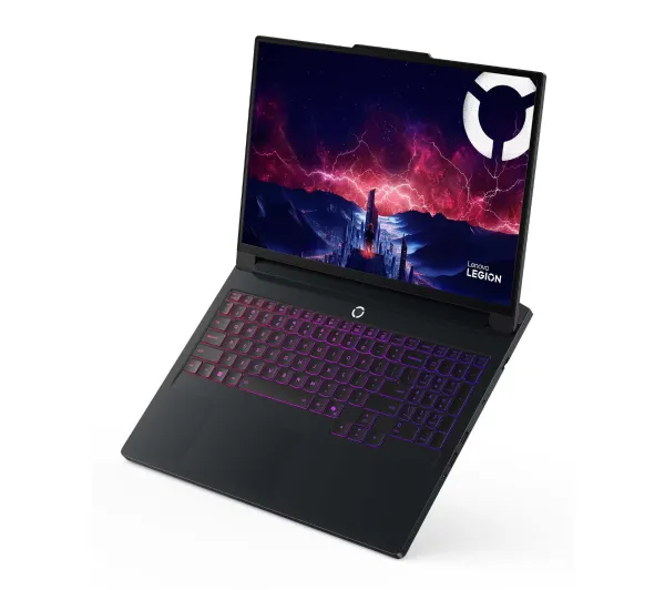 Lenovo Legion Pro 7 16AFR10H OLED 16" 240Hz R9 9955HX3D 64GB RAM 2TB Dysk SSD RTX5080 DLSS4 Win11 Pro Czarny Funkcje AI - Kup na Raty - RRSO 0%