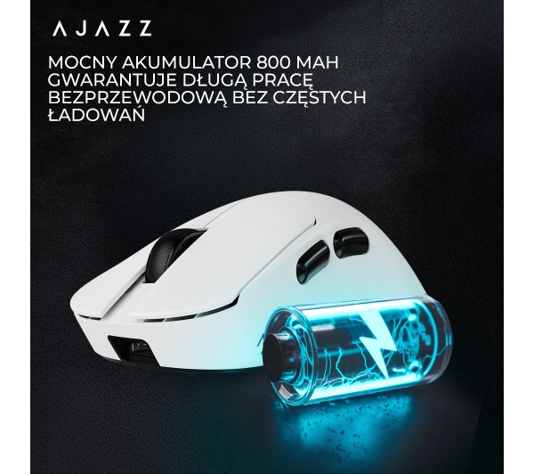 Ajazz AJ179 V2 MAX Biały