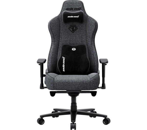 Anda Seat Novis Plus XL Gamingowy do 150kg Tkanina Ciemno szary