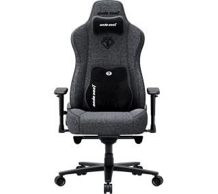 Anda Seat Novis Plus XL Gamingowy do 150kg Tkanina Ciemno szary - Kup na Raty - RRSO 0%