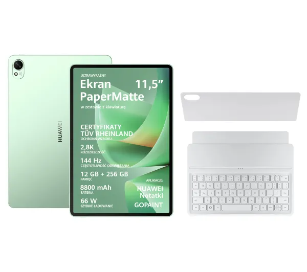Huawei MatePad 11.5S 2026 12/256GB WiFi Zielony + klawiatura