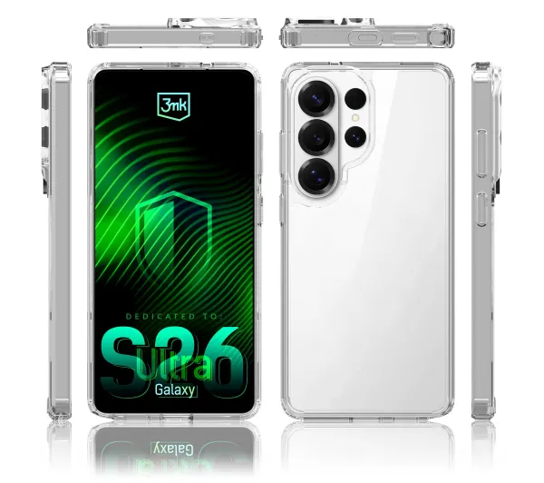 Etui 3MK Armor Case do Samsung Galaxy S26 Ultra Przezroczysty