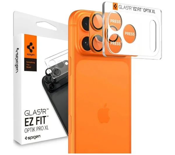 Nakładka na obiektyw SPIGEN Optik Pro XL "EZ FIT" do Apple iPhone 17 Pro Max