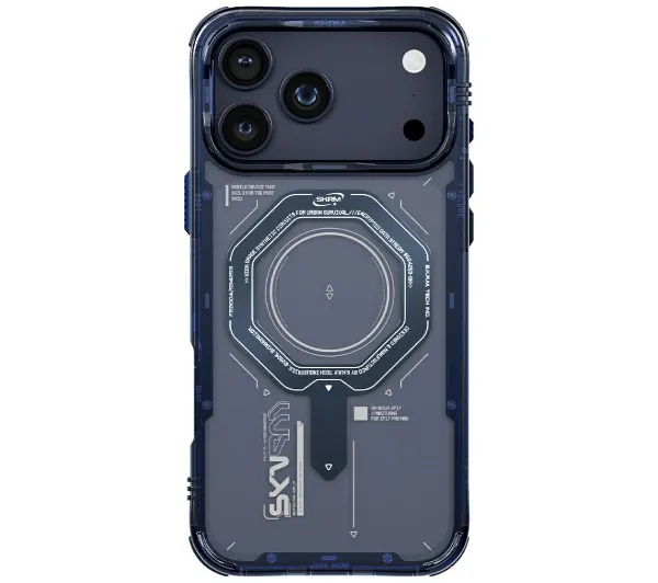 Skinarma Magma do iPhone 17 Pro Magnetic Charging Niebieski