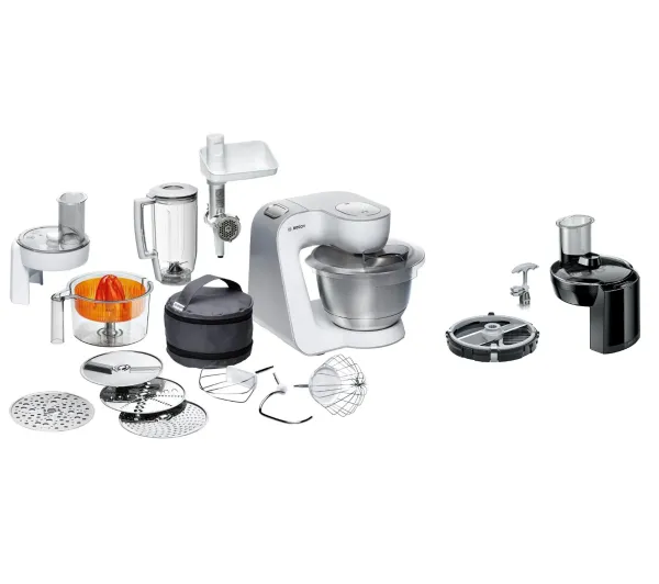 Roboty kuchenne - Bosch MUM58259 Z maszynką do mięsa Rozdrabniaczem z 4 tarczami Silnik 1000W