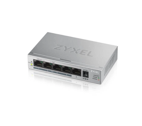 ZyXEL GS1005HP-EU0101F Srebrny