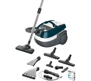 Bosch AquaWash&Clean BWD41720 1700W Szczotka do parkietów Ssawka do zbierania wody Ssawka do prania dywanów