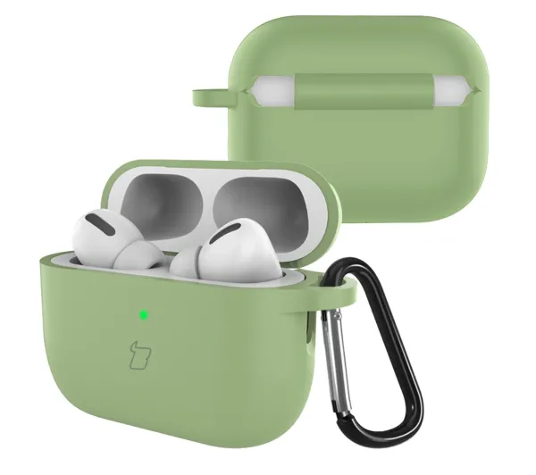 Bizon Case Headphone Silicone do AirPods Pro 3 Jasnozielony