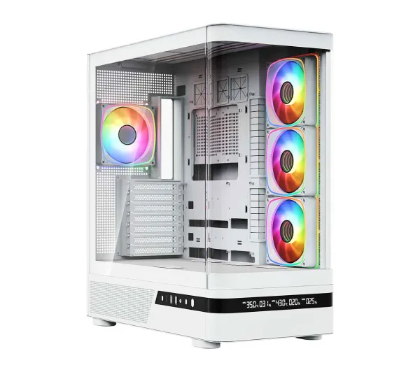 MODECOM Volcano AQ200 ARGB Biały