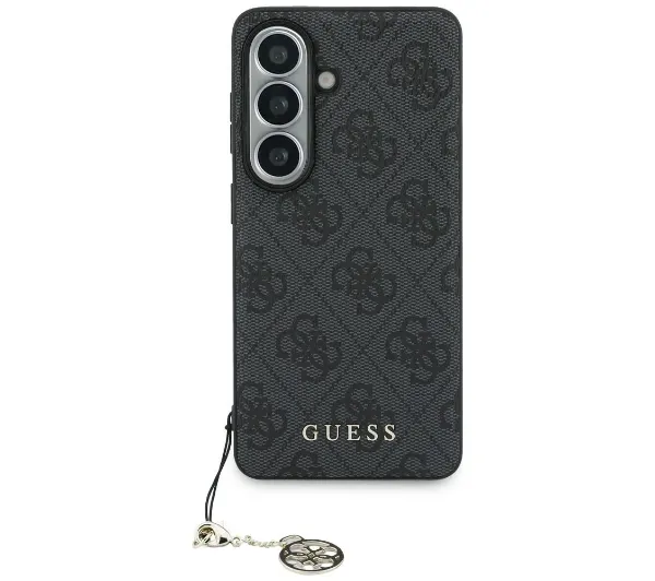 Guess 4G Classic Logo Charm MagSafe do Galaxy S26 Czarny