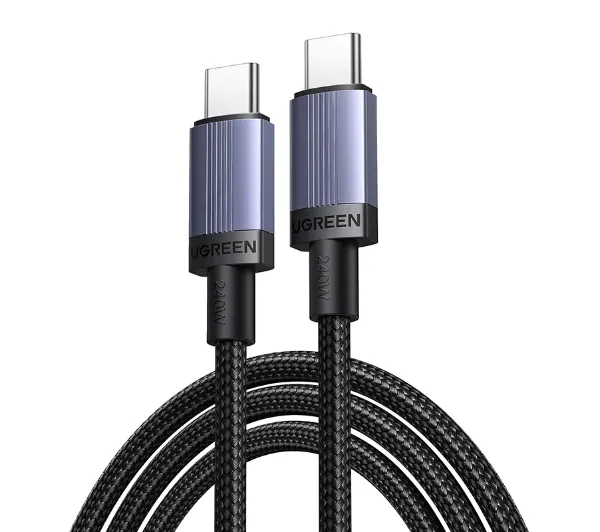 Ugreen Kabel USB-C do USB-C L528, 100W, 2m (szary)