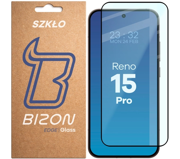 Bizon z ramką Glass Edge 2 do Oppo Reno 15 Pro