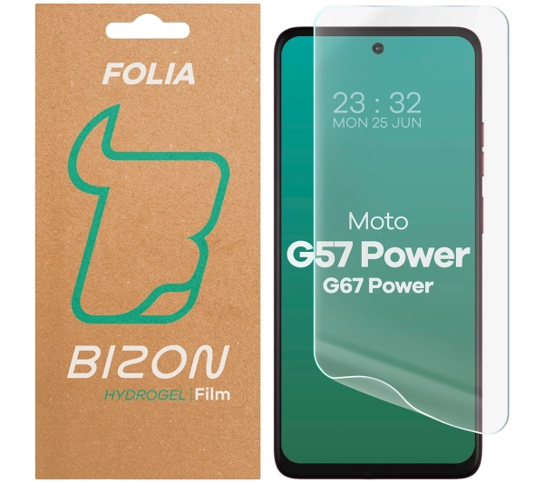 Bizon na ekran Film Hydrogel Front do Motorola Moto G57 Power / G67 Power