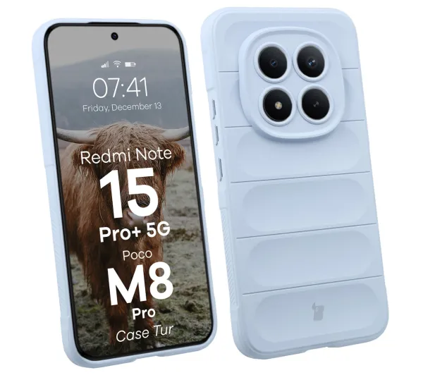 Bizon Tur do Xiaomi Redmi Note 15 Pro Plus 5G / POCO M8 Pro 5G Jasnoniebieski