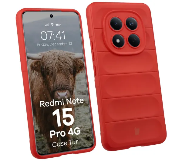 Bizon Tur do Xiaomi Redmi Note 15 Pro 4G Czerwony