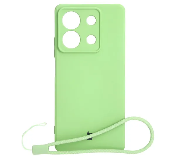Bizon Silicone Sq do Xiaomi Redmi Note 13 5G Zielony