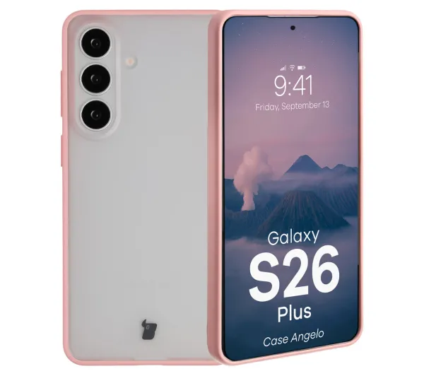 Bizon Angelo do Galaxy S26 Plus Jasnoróżowy