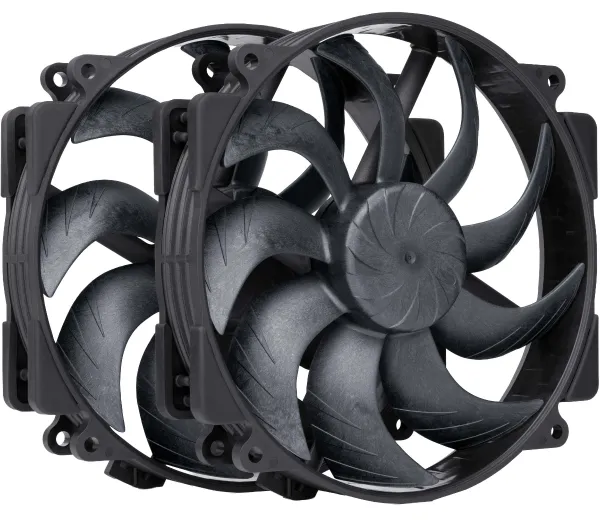 Noctua NF-A14x25r G2 PWM chromax.black 140mm 2szt. Czarny