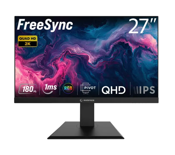Rampage Miracle MC27RQ180 27'' 2K Fast IPS 180Hz 1ms Gamingowy