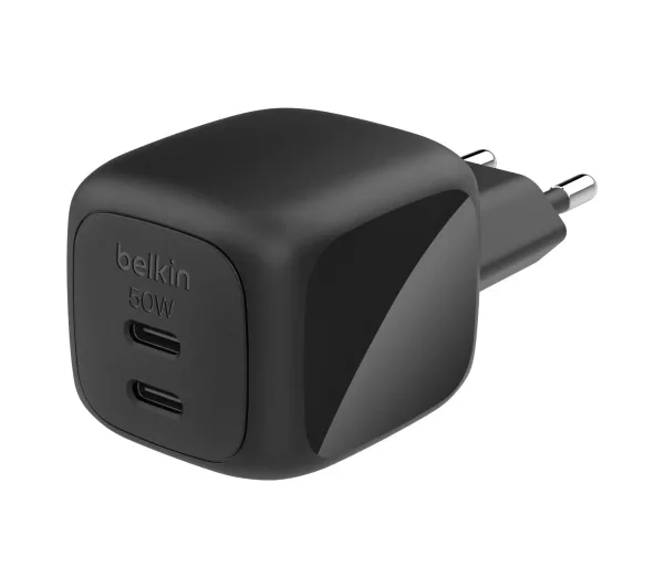 Belkin WCH019KQBK 2x USB-C 50W Czarny