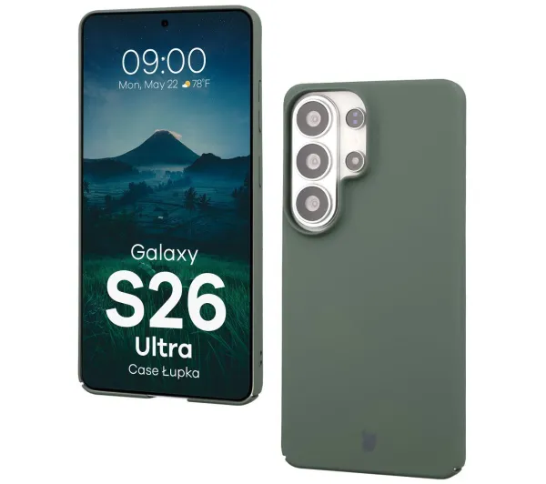 Bizon Case Łupka do Galaxy S26 Ultra Zielony