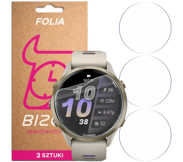Bizon Watch Film HydroFlex do Garmin Forerunner 970