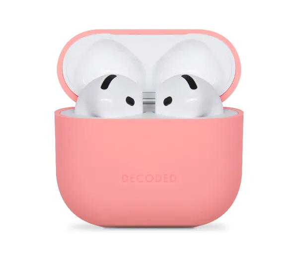 Decoded Silicone Aircase do AirPods 4 Bubble Gum Pink