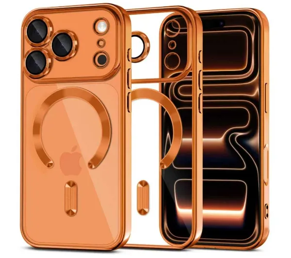 Tech-Protect MagFlex MagSafe do iPhone 17 Pro Pomarańczowe