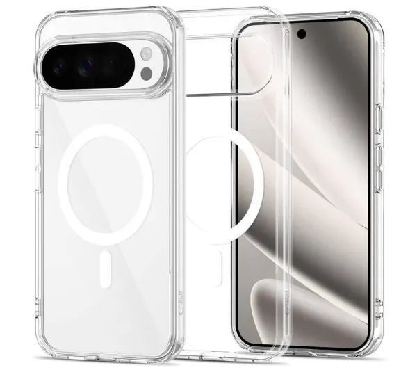 Tech-Protect FlexAir Hybrid MagSafe do Google Pixel 10/10 Pro Przezroczysty