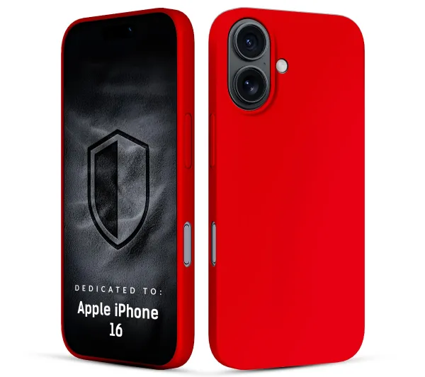 3mk Hardy Mellow Case do iPhone 16 Czerwony