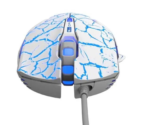 E-BLUE Mazer Pro Biało-niebieska