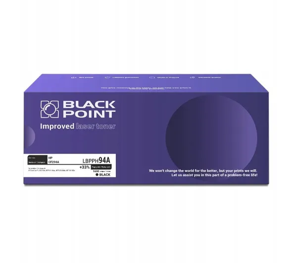 Black Point LBPPH94A (zamiennik CF294A) Czarny